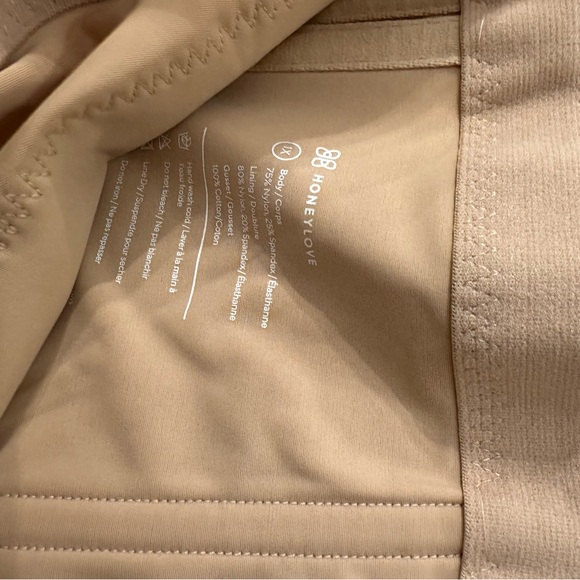 NEW IN PACKAGE HoneyLove superpower short in Sand color 1x shapewear - Picture 3 of 5